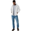 image:imageHanes Mens Zipup Hoodie Ecosmart Fleece Fullzip Hoodie for Men Hooded SweatshirtWhite