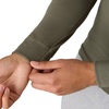 image:imageHanes Originals Mens TriBlend Long Sleeve Henley TShirt Lightweight Long Sleeve TeeFatigue Green