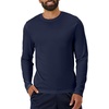 image:imageHanes Sport Mens LongSleeve TShirt Pack Cool DRI MoistureWicking Performance TShirts Performance Tee 2PackBlackWhiteNavyGrey  4 Pack