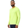 image:imageHanes Sport Mens LongSleeve TShirt Pack Cool DRI MoistureWicking Performance TShirts Performance Tee 2PackSafety Green