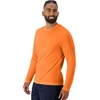 image:imageHanes Sport Mens LongSleeve TShirt Pack Cool DRI MoistureWicking Performance TShirts Performance Tee 2PackSafety Orange