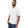 image:imageHanes Sport Mens Polo Shirt Mens Cool DRI MoistureWicking Performance Polo Shirt Jersey Knit Performance Polo ShirtWhite