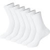 image:imageHanes Unisex Plain White Socks Pack or Plain Black Socks Pack Mens Womens amp Teen Sizes Crew and Ankle 6PacksWhite