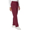 image:imageHanes Womens Comfort Fit Scrub Pants MoistureWicking Healthcare Scrubs for Women 3 PocketsAfternoon Burgundy