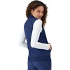 image:imageHanes Womens Comfort Fit Scrubs Healthcare Vest MoistureWicking Stretch Scrubs Vest for WomenAthletic Navy