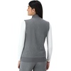 image:imageHanes Womens Comfort Fit Scrubs Healthcare Vest MoistureWicking Stretch Scrubs Vest for WomenEbony Heather
