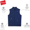 image:imageHanes Womens Comfort Fit Scrubs Healthcare Vest MoistureWicking Stretch Scrubs Vest for WomenNew Ebony