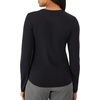 image:imageHanes Womens Comfort Fit Scrubs Underscrub Supersoft Viscose from Bamboo Long Sleeve ShirtNew Ebony