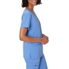 image:imageHanes Womens Hanes Womens Premium Scrubs Top with Pockets Comfort Fit Scrubs for Women Nurse EssentialsCeil Blue 2