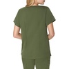 image:imageHanes Womens Hanes Womens Premium Scrubs Top with Pockets Comfort Fit Scrubs for Women Nurse EssentialsGreen Moss