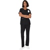 image:imageHanes Womens Hanes Womens Premium Scrubs Top with Pockets Comfort Fit Scrubs for Women Nurse EssentialsNew Ebony