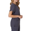 image:imageHanes Womens Hanes Womens Premium Scrubs Top with Pockets Comfort Fit Scrubs for Women Nurse EssentialsPeppercorn Grey