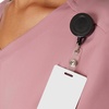 image:imageHanes Womens Hanes Womens Premium Scrubs Top with Pockets Comfort Fit Scrubs for Women Nurse EssentialsPink Mauve