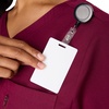 image:imageHanes Womens Premium Scrubs Top with Single Pocket Comfort Fit Scrubs for Women Nurse EssentialsAfternoon Burgundy