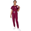 image:imageHanes Womens Premium Scrubs Top with Single Pocket Comfort Fit Scrubs for Women Nurse EssentialsAfternoon Burgundy