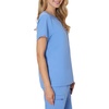 image:imageHanes Womens Premium Scrubs Top with Single Pocket Comfort Fit Scrubs for Women Nurse EssentialsCeil Blue 2