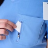 image:imageHanes Womens Premium Scrubs Top with Single Pocket Comfort Fit Scrubs for Women Nurse EssentialsCeil Blue 2