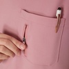 image:imageHanes Womens Premium Scrubs Top with Single Pocket Comfort Fit Scrubs for Women Nurse EssentialsPink Mauve