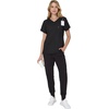 image:imageHanes Womens Scrub Joggers Comfort Fit Healthcare Pants for Women MoistureWicking Medical Scrubs with Odor ControlNew Ebony