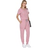 image:imageHanes Womens Scrub Joggers Comfort Fit Healthcare Pants for Women MoistureWicking Medical Scrubs with Odor ControlPink Mauve