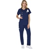 image:imageHanes Womens Scrub Pants Comfort Fit Healthcare Pants for Women MoistureWicking Medical ScrubsAthletic Navy