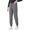 image:imageHanes Womens Scrubs Cargo Joggers Healthcare Scrub Joggers for Women Moisture WickingEbony Heather
