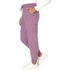 image:imageHanes Womens Scrubs Cargo Joggers Healthcare Scrub Joggers for Women Moisture WickingPurple Mauve
