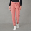 image:imageHanes Womens Scrubs Cargo Joggers Healthcare Scrub Joggers for Women Moisture WickingRose Ranch Pink