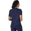 image:imageHanes Womens Scrubs Healthcare Top MoistureWicking Stretch Scrub Shirts Ribbed Back PanelAthletic Navy