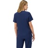 image:imageHanes Womens Scrubs Healthcare Top MoistureWicking Stretch Scrub Shirts Ribbed Side PanelsAthletic Navy