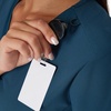 image:imageHanes Womens Scrubs Healthcare Top MoistureWicking Stretch Scrub Shirts Ribbed Side PanelsCaribbean Blue