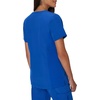 image:imageHanes Womens Scrubs Healthcare Top MoistureWicking Stretch Scrub Shirts Ribbed Side PanelsRoyal Blue