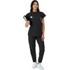 image:imageHanes Womens Scrubs Healthcare Top with Mandarin Collar MoistureWicking Stretch Scrub ShirtNew Ebony