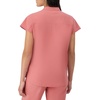 image:imageHanes Womens Scrubs Healthcare Top with Mandarin Collar MoistureWicking Stretch Scrub ShirtRose Ranch Pink