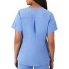 image:imageHanes Womens Scrubs Healthcare Top with VNeckline MoistureWicking Stretch Scrub ShirtsCeil Blue 2