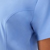 image:imageHanes Womens Scrubs Healthcare Top with VNeckline MoistureWicking Stretch Scrub ShirtsCeil Blue 2