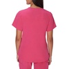 image:imageHanes Womens Scrubs Healthcare Top with VNeckline MoistureWicking Stretch Scrub ShirtsFuchsia Pink
