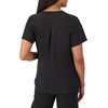 image:imageHanes Womens Scrubs Healthcare Top with VNeckline MoistureWicking Stretch Scrub ShirtsNew Ebony