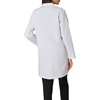 image:imageHanes Womens Scrubs Lab Coat Healthcare Lab Coat Scrubs Jacket With Pockets Soil amp Water ResistantMarble White