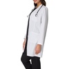 image:imageHanes Womens Scrubs Lab Coat Healthcare Lab Coat Scrubs Jacket With Pockets Soil amp Water ResistantMarble White