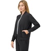image:imageHanes Womens Scrubs ZipUp Bomber JacketNew Ebony