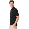 image:imageHanes mens Xtemp Performance Polo Cotton Blend Sport Shirt for Men With Odor ControlBlack