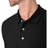 image:imageHanes mens Xtemp Performance Polo Cotton Blend Sport Shirt for Men With Odor ControlBlack
