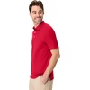image:imageHanes mens Xtemp Performance Polo Cotton Blend Sport Shirt for Men With Odor ControlDeep Red