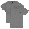 Charcoal Heather - 2 Pack