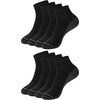 Black With Gray Logo - 8 Pack