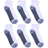 White/Grey - 6 Pack