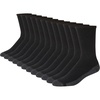 Black/Grey Foot Bottom - 12 Pack