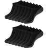 Black - No Show 14 Pair
