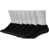 image:imageHanes Mens Max Cushion Low Cut Socks 6 8 and 12 Pair Pack White and BlackBlack  8 Pair Pack